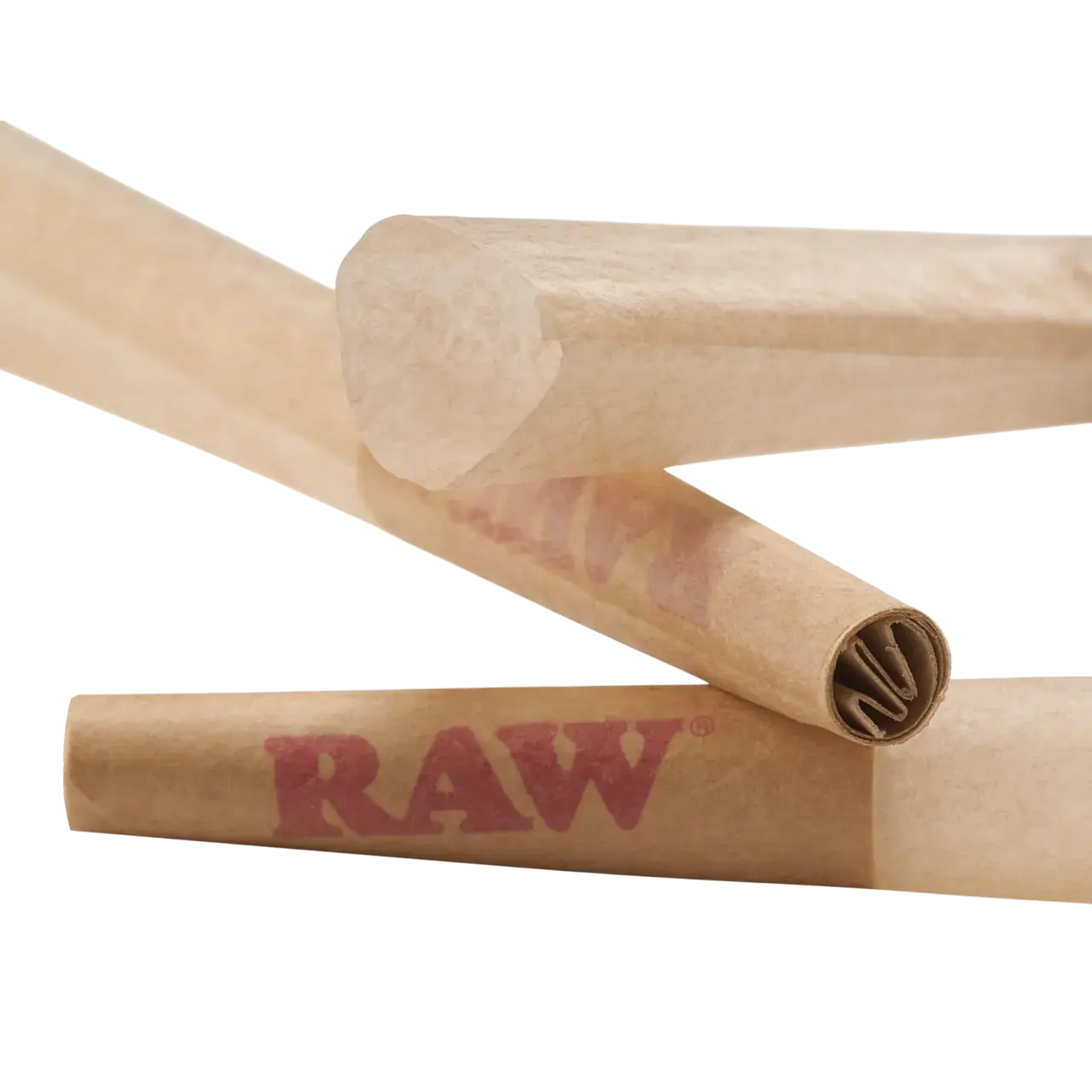 RAW Black King Size cones, tre färdigrullade koner