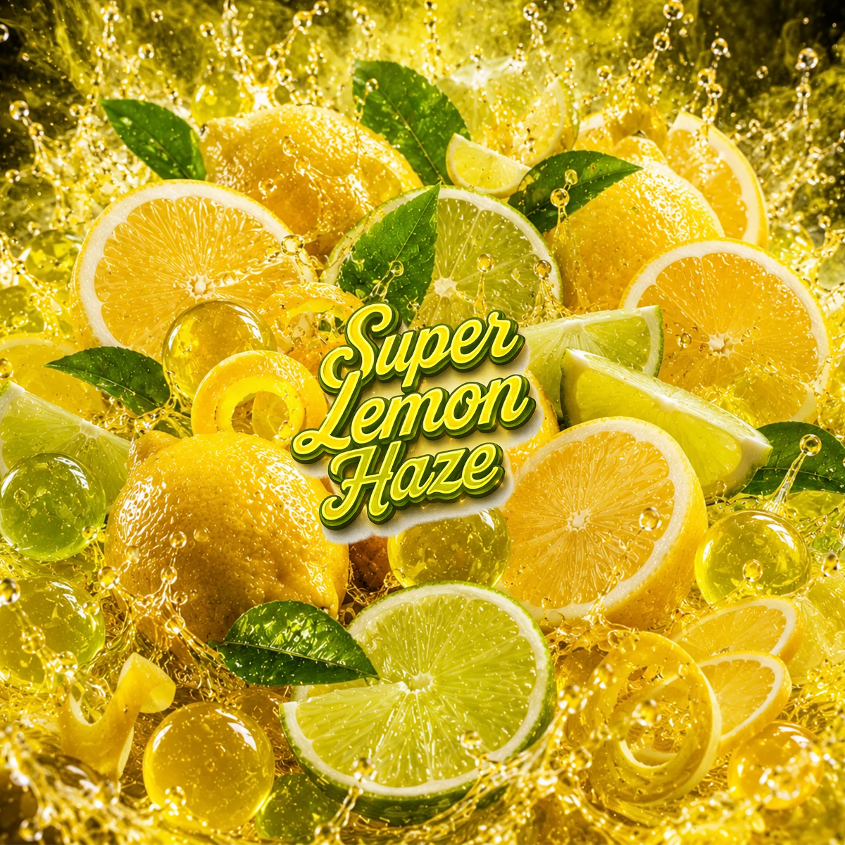 Doftprofilen bakom Super Lemon Haze — citron, lime och frisk zest
