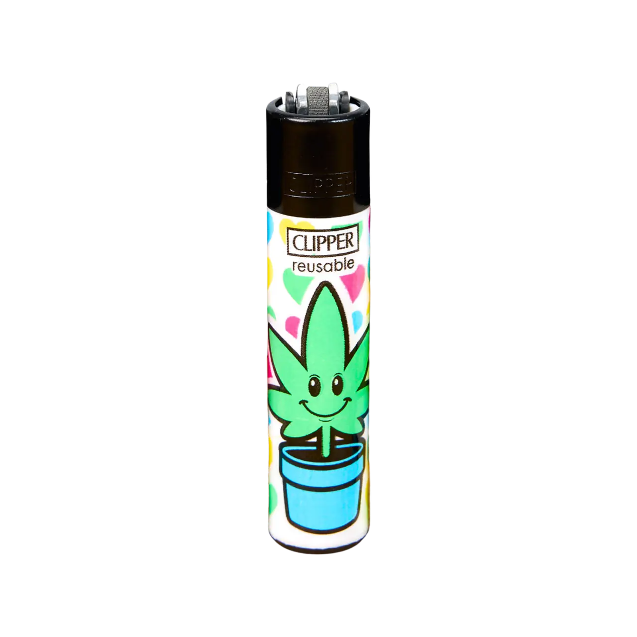 Clipper Classic Grow Pots med hampablad i kruka